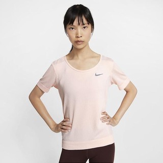 Top Nike Infinite Maneca Scurta Running Dama Roz | ZFIC-03742